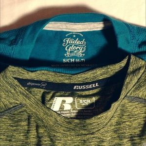 Thermal under shirt and tee top shirt for kids